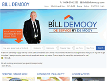 Tablet Screenshot of billdemooy.com